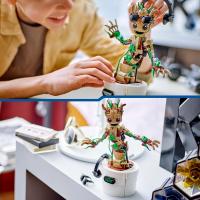 Lego Marvel Groot Bailarín,  Groot Bailarín Figura Articulada  Lego 76297 - details 7