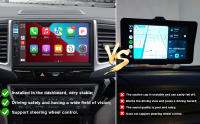Nuevo Estéreo De Coche 7 Pulgadas Radio HD Táctil 2 Din Con CarPlay Android Auto Reproductor De Vídeo De Video Y Cámara Trasera Bluetooth Navegación FM - details 5