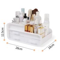 Organizador De Maquillaje Para Vestíbulo Grande Caja De Almacenamiento Para Cosméticos Con Cajones Para Mesita De Noche Baño Dormitorio - details 1