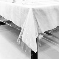 Mantel De PVC Transparente Resistente Al Calor Impermeable Y a La Grasa 0.25mm 1 Pieza Para Mesa De Comedor - details 1