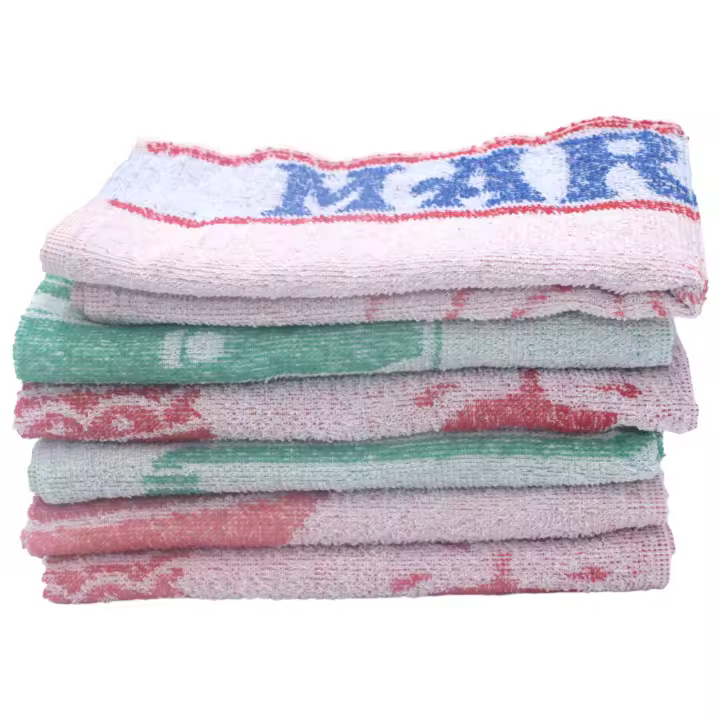 Pack de 6 Paños de Cocina 80% Algodón 20% Poliéster Trapos de Cocina 48 x 48 cm Paño de cocina Semanario de Lunes a Sábado - 1