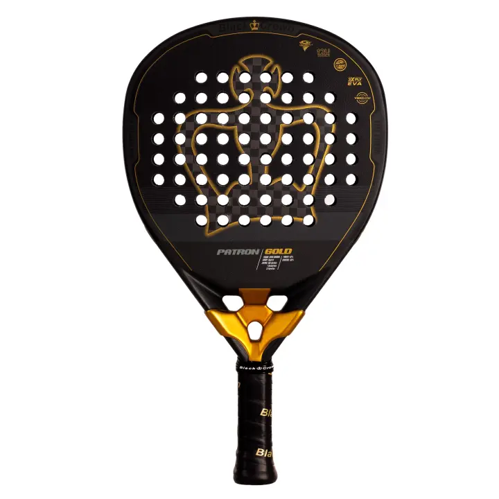 Pala Black Crown Patrón Gold - pala de pádel - 1