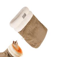 Cama De Descanso Para Mascotas Cálido Saco De Dormir Semi-Acrizado Para Gatos Y Perros Cómodo Para Camping Con Tres Capas Material De Algodón Veludo Y Piel De Oveja - details 1