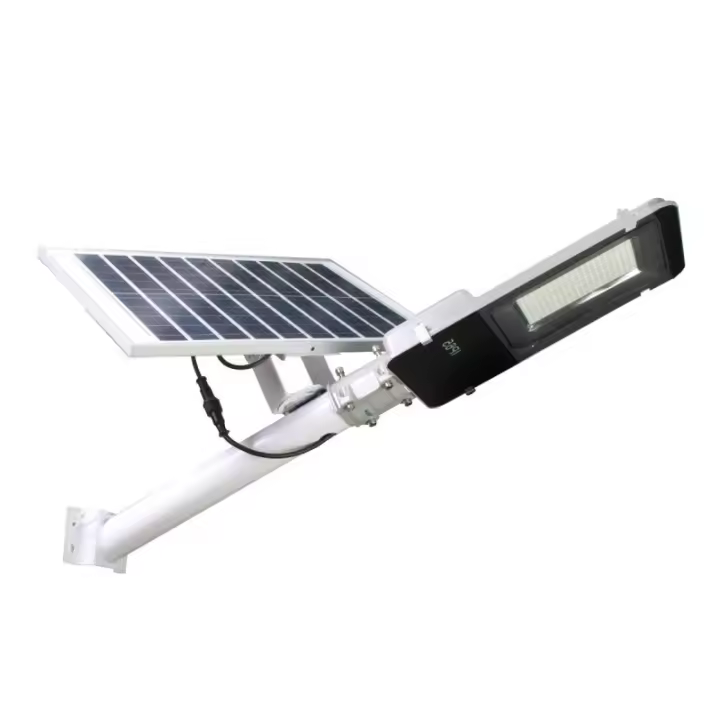 Farola Solar Jandei 2500 Lúmenes IP65 - Panel Solar Orientable y Mando a Distancia - 200 Leds - 6000K Blanca Fría - 1
