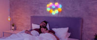 Lámpara De Pared Hexagonal Inteligente RGB Luz Nocturna Cambiante DIY Música Rítmica APP Para Habitación De Juegos Dormitorio - details 7