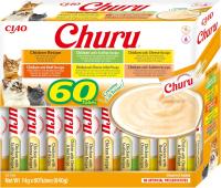 CHURU – INABA,  60 UNIDADES MIX Variedades de Snacks Sludables Base De ATÚN, Premio para Gatos, Premio Delicoso, Snack Liquido - details 4