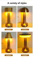 Lámpara De Mesa LED Portátil Con Sensor Táctil Recargable Luz Nocturna Para Mesa De Comedor Hotel Nightstand Lámpara De Noche Para Dormitorio Decoración Moderna - details 3
