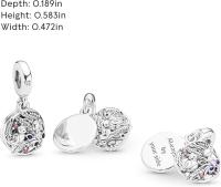 Pandora Abaloriales Mujer Plata-797771 CZRMX, Viene con El embalaje de Caja de Giunte original. - details 3
