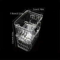 Incubador De Acuario Multifuncional Con Alcance Claro Para La Cría Y Aislamiento De Peces Tanque Para Guppies De Hatching Doble - details 0