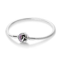 Pulsera De Acero Inoxidable Platinado 2024 Para Mujer Con Cadena De Serpiente Y Encantos Originales Joyería DIY Clásica Para Fiestas Y Compromisos - details 24