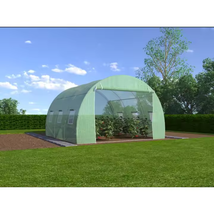 Vente-unique - Invernadero túnel IPOMEA - Alto 200 cm - 9m² - 1