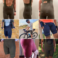 YKYWBIKE Shorts Bib Ciclismo Para Hombre Ropa Deportiva De Exterior Para Vuelta De 6 Horas Algodón Plegable Tights Ciclismo MTB - details 2