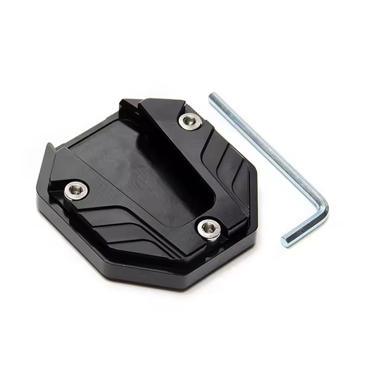 Extensor De Pies Para Scooter Moto Bicicleta Base Ampliada Antideslizante Soporte Placa De Extensión Del Pie De La Motocicleta - 1