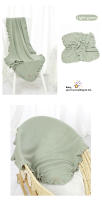 Manta Bebé Reversible 90*70cm Tejida Para Niños Y Niñas Recién Nacidos Funda Para Sillín De Coche Suave Y Cálida Para Dormir - details 12