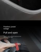 Botón De Solución De Emergencia Para Puerta Trasera De Coche Extendido Manual De Libro De Mano Para Tesla Model Y/3 Cierre De Puerta Mecánico - details 5