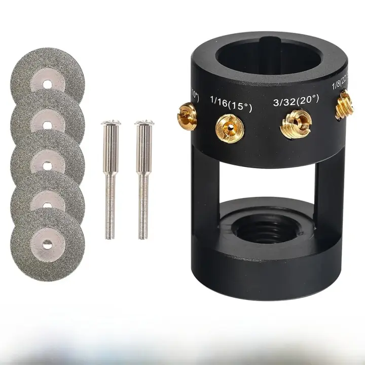 Tungsten Electrode Grinder Para Soldadura TIG Herramientas Multi-Angle Y Desplazamiento Horizontal Con Ranura De Corte Para Auxiliares De Soldadura - 1