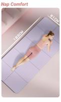 Manta De Yoga Plegable Ecológica Antideslizante Doble Cara Para Pilates Y Ejercicios De Piso Viaje Y Danza 183cmx61cm 4mm - details 4