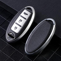 Funda Para Llave De Coche TPU De Cuero Para Nissan Leaf Micra Qashqai J11 J10 X Trail T32 Versa Note Patrol Accesorios De Llaves - details 3