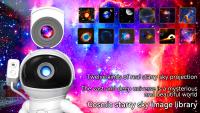 Proyector De Galaxia Con Astronauta Y 13 Piezas De Película Luz Nocturna Para Habitación De Niños Planetario 360° Giratoriolampara De Noche Para Dormitorio - details 2