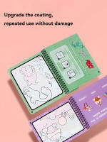 Libro De Dibujo Mágico Para Niños Puede Ser Dibujado Repebteniente Con Agua Limpia Juguete De Aprendizaje De Colores Sin Baterías Material De Cartón - details 4