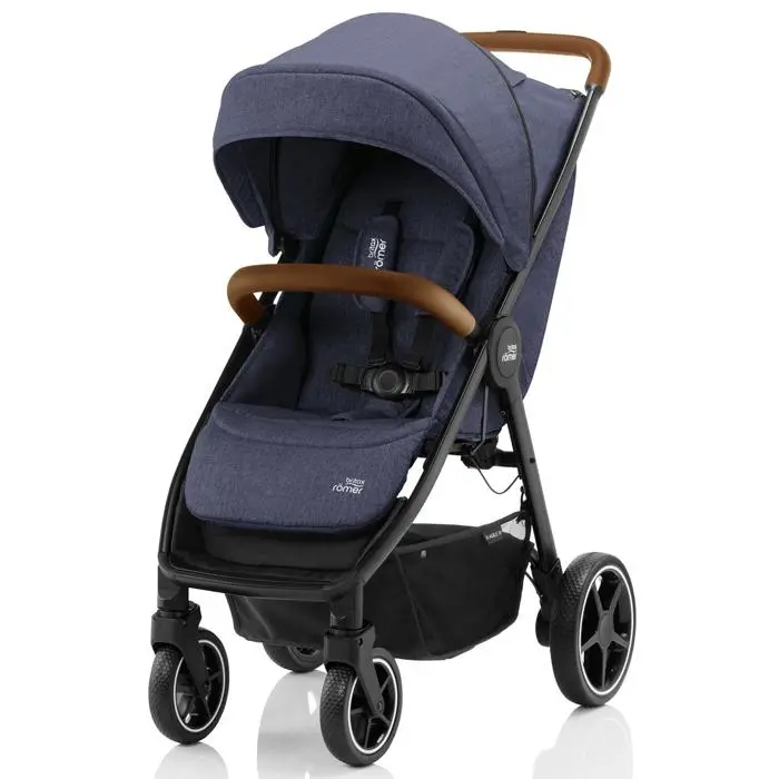 Carrinho de bebé Britax Römer B-Agile R Navy Ink/Brown - 1