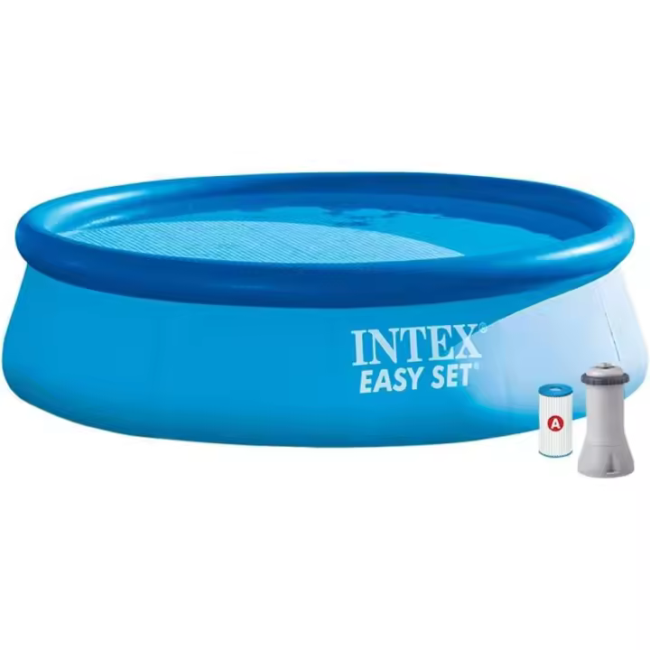 INTEX 28132  Kit Piscina Easy Set autoportante 366 x 76cm, Con Depuradora 2006 Litros/Hora - 1