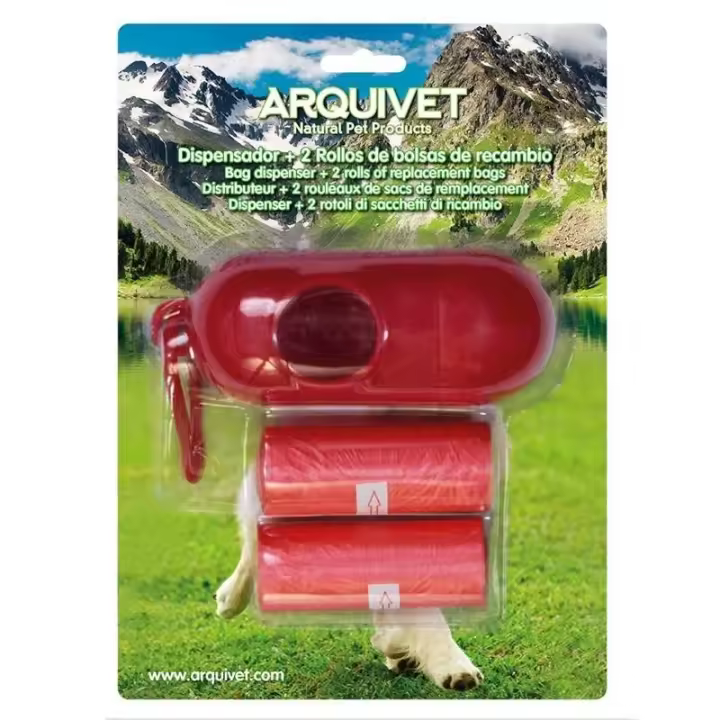 Arquivet - DISPENSADOR + 2 BOLSAS DE RECAMBIO - 1