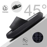 Ciabatte Donna Uomo Estive Sandali Pantofole Comode Slide Morbide Antiscivolo Piscina Spiaggia Doccia Interno Esterno Scarpe da casa，Amplia selección de tallas 36-49 - details 2