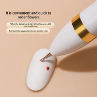 Pluma De Diamante De Punta Para Uñas 4-en-1 Rotatoria Para Adornos Herramienta De Manicura Plástica Certificación 3C - details 3