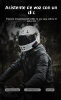 Auriculares De Motocicleta Bluetooth 5.4 Inalámbricos Para Casco Resistente Al Agua Con Control De Voz Reproductor MP3 De Música Hands-Free Para Moto - details 6