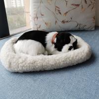 Realista dormir sudadera respiración Gato Perro peludo con Esterillas Creativos animales Decoración - details 0