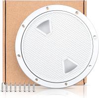 Tapa De Inspección Redonda Antideslizante Para Barco Hatch 4" 6" 8" De ABS Con Cubierta Desmontable Para Yate Marítimo - details 1