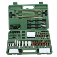 Kit De Limpieza Para Armas De Fuego Universal 62 Piezas Con Caja Herramienta Profesional Para Pistola Y Carabina Cepillos De Limpieza Incluidos - details 0