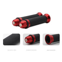 Pareja De Manillar Antideslizante Para Motocicleta Y Bicicleta De Goma Resistente 7/8'' Accesorios De Ciclismo Y Motociclistas - details 3