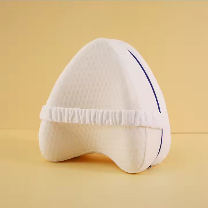 Almohada para piernas en forma de corazón espuma con memoria en forma de corazón rebote lento almohada para dormir embarazada almohada para dormir de lado - 1