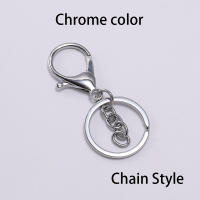 Lote De 5 Llaveros De Anillo Largo 70mm Con Cierre De Langosta Para Fabricación De Joyas Suministros De Enlaces Metálicos De Aleación De Zinc Estilo Trendy Unisex - details 13
