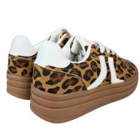 EverlyX - Zapatillas Doble Plataforma Estampado Leopardo - Sneakers Mujer Tipo Bold - C3011 - details 1