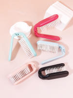 Peine Portátil Y Plegable Para Cabello Antiestático Con Masaje Capilar Accesorio De Estilo Para Salon Uso Profesional - details 1