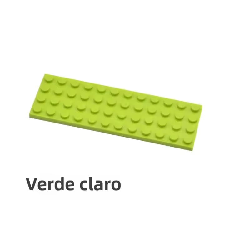 Bloques De Construcción DIY 50pcs Figuras Delgadas 4x12 Puntos Bloques Educativos Creativos Tamaño Compatible Con Marcas 3029 Juguetes Para Niños - 1