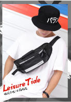 Bolsa De Cintura Para Hombres Antirrobo Con Correa Reflectante Múltiples Funciones Bolsa De Hombro Estilo Casual Material Nylon - details 2