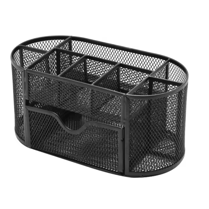 6 Compartimientos, Organizador De Oficina Para Material De Oficina Con Cajones - 1