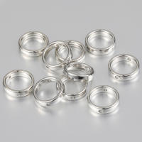 50pcs Cuentas De Espacio Redondo CCB Con Dos Agujeros Para Collar Y Pulsera DIY Accesorios De Joyería Herramientas De Bricolaje - details 2