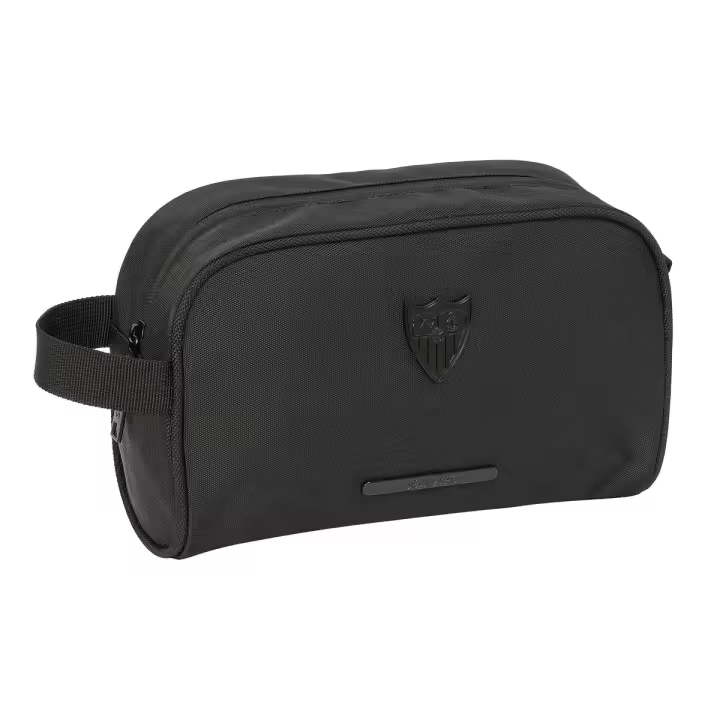 Neceser de Viaje Sevilla Fútbol Club Business Negro 24 x 15 x 10 cm - 1