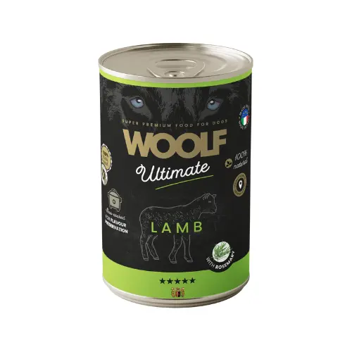 Latas de Comida Húmeda de Cordero para Perro 400gr - Alimento Premium para tu Mascota. - 1