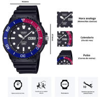 Reloj Casio MRW-230H-1E2 Resistente Estilo Deportivo y Funcionalidad Ideal para Todo Uso – Compra Online - details 1