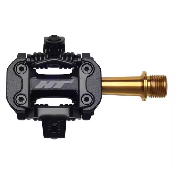 Componentes Pedales Ht Pedales M2 Titanium Dorado - 1