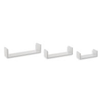 conjunto de 3 estante blanco mural Confortime. 22/32/42 - details 0