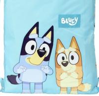Saco niños Plano 34 cms Bluey| cómodo para niños | Diseño azul vibrante de  Bluey  | Tamaño de 34 cms. Divertido Bluey colegio excuersión - details 2