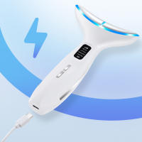 2025 Nuevo instrumento de belleza para el cuello, masajeador de microcorriente EMS para rostro y cuello, iluminación facial, instrumento de belleza para el cuidado de la piel. - details 15