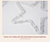 Luces De Cadena LED USB Para Decoración Externa E Interior Con Control Remoto Y 8 Modos Dimmer Para Jardín Boda Fiesta - details 9